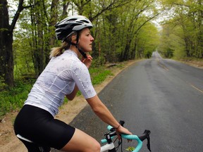 Kelsey Reidl, of the Brant Cycling Club, is one of several cyclists from Brantford-Brant who are competing in the Paris to Ancaster Bike Race on Sunday.