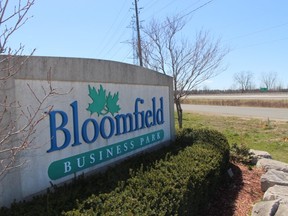 The Bloomfield Business Park is shown here on Thursday. (Ellwood Shreve/The Daily News)