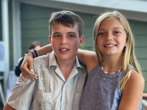 Jack Lyons is being remembered for his love of the North Bay Battalion hockey team, sports, giving the best hugs, his beautiful smile, his cheeky sense of humour and great fart jokes that always made people laugh. He's pictured with his sister Hannah.

Submitted photo