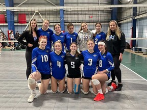 The Northern Chill 16U Subzero girls earned a silver medal at the Ontario Volleyball Association provincial championships while competing in the Division I Tier I bracket, a feat never accomplished by a Chill team since the inception of the club more than 15 years ago.