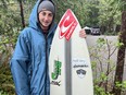 Cameron Carney recently traveled to Tofino, B.C., to compete in the Ripcurl Pro Nationals.