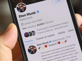 On Monday, Apr. 25, Elon Musk closed a deal with Twitter to purchase the social media company for $44 billion and turn it private. Photo by Scott Olson/Getty Images.