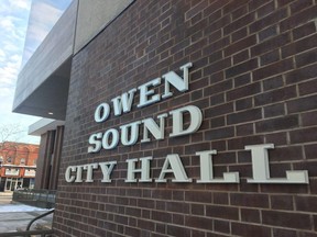 City hall in Owen Sound