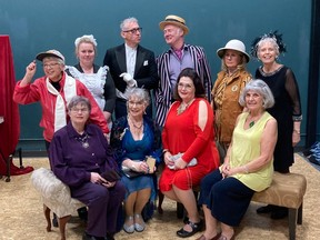 RuminariLive Arts’ 50+ Barnstormers program staged a production of Clue, a play based on the well-known board game, last Sunday. (Barb Willis)