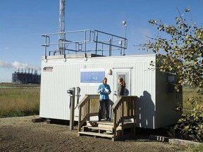 One of the Fort Air Partnership air quality monitoring stations. File photo