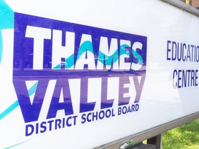 The Thames Valley District school board. File photo/Postmedia