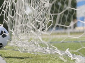 Soccer - Ball in Net