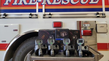 The thermal imaging cameras purchased by Cold Lake Fire-Rescue. IMAGE SUPPLIED