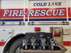 The thermal imaging cameras purchased by Cold Lake Fire-Rescue. IMAGE SUPPLIED