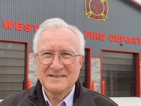 Chaplain William Ney has proven to be a valuable member of the team at the West Perth Fire Department (WPFD) for the past four years. ANDY BADER/MITCHELL ADVOCATE