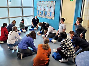 CPR classes are being offered the Heartland Recreation. (file photo)