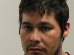 Matthew Barker of Swan Lake, Man. is wanted by RCMP after fleeing during a check stop. RCMP Photo