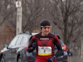 Brantford's Krista DuChene recently set the 30-kilometre running record for Canadian women, aged 45 to 49, at the Around the Bay Race in Hamilton.