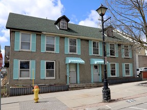 This building on Market Street West is one of two buildings to be demolished to make room for more parking. (RONALD ZAJAC/The Recorder and Times)