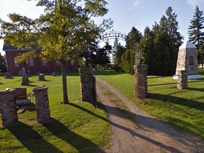 The Holy Trinity Churchyard in Morpeth.