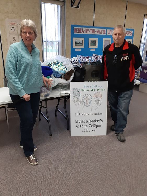 Hats and Mats make another donation for homeless vets Clinton News Record