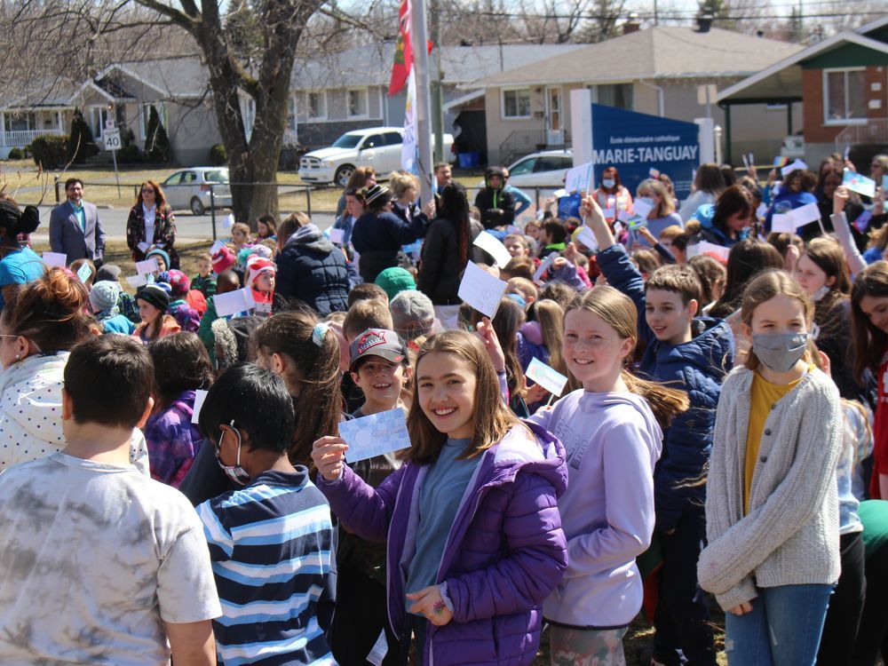 Lots of enthusiasm at Marie-Tanguay school autism awareness event ...