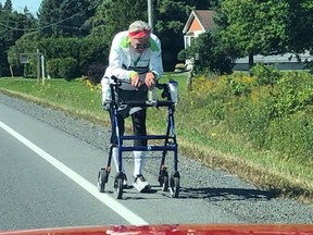 Bob Hardy, back training on his beloved Glen Robertson Road and looking to compete in Ottawa in just over a month.Handout/Cornwall Standard-Freeholder/Postmedia Network
