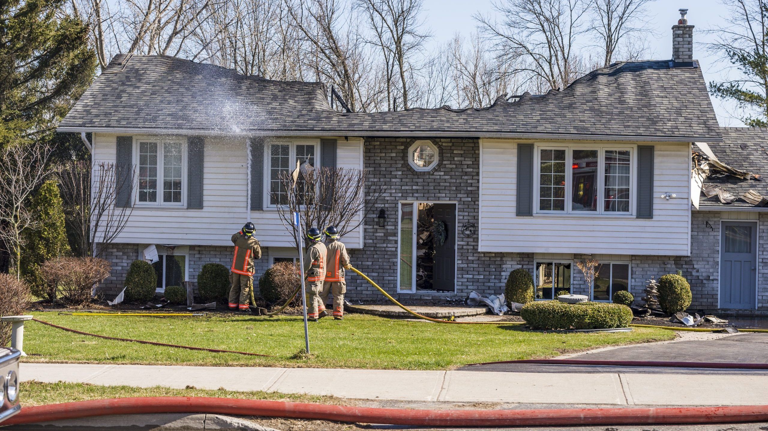 Devastating house fire still smoldering Belleville Intelligencer