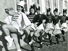 Are you able to identify any of these majorettes from yesteryear in Kirkland Lake?