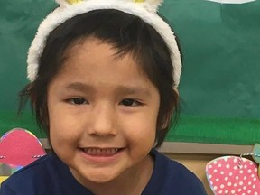 Carrot River RCMP are seeking help from the public to find five-year-old Frank Young who went missing on Tuesday afternoon. RCMP photo