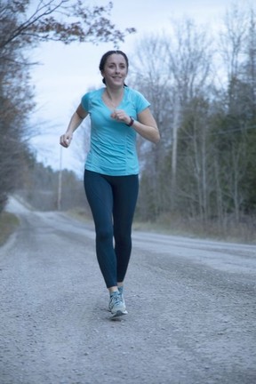 Jess Lambert was treated at the trauma centre at The Ottawa Hospital in 2014, and now supports the hospital by raising money through Run for a Reason. Photo by Jacob Fergus / The Ottawa Hospital Foundation