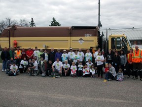 In 2016, more than 40 volunteers, many representing various community groups, took part in Keeping Pembroke Beautiful Committee's Community Clean Up Day. Miller Waste Systems donated the use of the truck to pick up the trash collected.