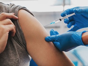 A COVID-19 vaccination