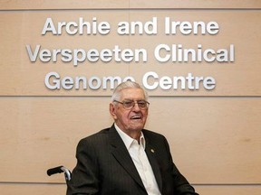 Trucking magnate Archie Verspeeten, of Delhi, has made another $3-million donation  to the London Health Sciences Foundation.