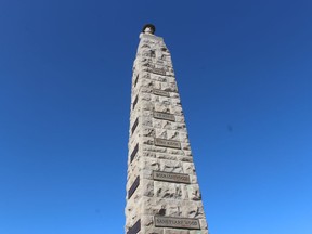 The Point Edward cenotaph was dedicated 100 years ago.