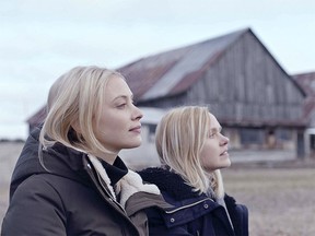 From left, Sarah Gadon and Alison Pill in All My Puny Sorrows. MONGREL MEDIA