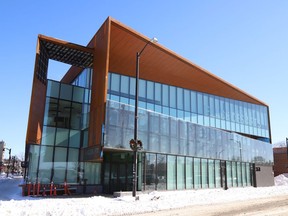 Place des Arts in Sudbury, Ont. will officially open its doors on April 29, 2022.  John Lappa/Sudbury Star/Postmedia Network