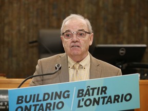 Ward 8 Coun. Al Sizer introduced a motion last week to see if any city money could be freed up to help address Sudbury’s very bad roads. The motion was passed unanimously. PHOTO BY JOHN LAPPA/THE SUDBURY STAR