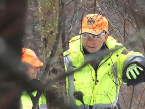 The Greater Sudbury Police Service and North Shore Search and Rescue took part in a search and rescue scenario as part of training in the Hanmer area on April 7.