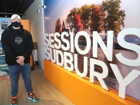 Jesse Prior, manager of Sessions Cannabis at 900 Lasalle Blvd. in Sudbury, Ont., is inviting Greater Sudburians to support the Inner City Home of Sudbury. The New Sudbury business is collecting food items for the agency through the month of April. Monetary and food donations can be dropped off at Sessions. Anyone making a donation will receive a discount at the store. John Lappa/Sudbury Star/Postmedia Network