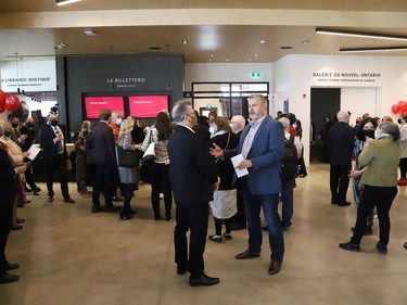 A celebration was held at the official opening of Place des Arts du Grand Sudbury in downtown Sudbury, Ont. on Friday April 29, 2022. John Lappa/Sudbury Star/Postmedia Network