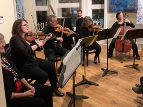 The Bluewater Chamber Players will be performing at the Sarnia Public Library on June 26, with proceeds from the concert going towards humanitarian aid for Ukraine. 
Handout/Sarnia This Week