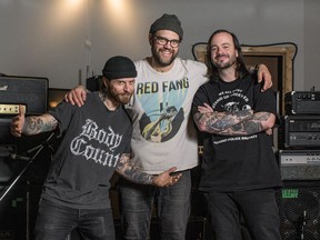 Cancer Bats, a Juno Award nominated hardcore punk band from Toronto, will take the stage at The Victory Tavern in Timmins on on Saturday, May 21.

Supplied/Sid Tang