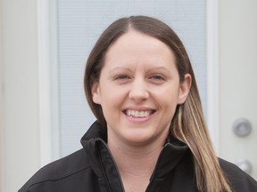 Tillsonburg's Kirstie Jones will be refereeing at the April 14-17 Canadian Eastern Ringette Championships in Halifax, Nova Scotia. (Chris Abbott/Norfolk and Tillsonburg News)