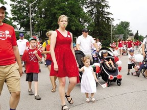 The first Tillsonburg and Area Optimist Club People's Parade was held in 2017. This year for Tillsonburg's 150th anniversary celebration on July 1st, the Optimists are organizing another Canada Day parade. (File photo)