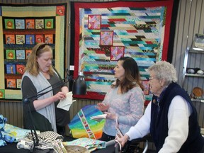 Nearly 300 people took in Wetaskiwin's Quilting Divas inaugural quilt show this past weekend. Around 60 quilts and quilting projects were on display and available for purchase will all of the proceeds from the sale and entry fees going to the Wetaskiwin Arts and Crafts Club.
Christina Max
