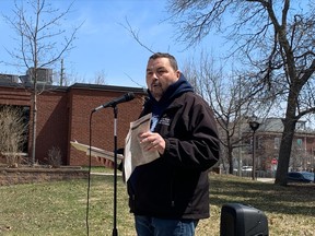 Henri Giroux, president of the North Bay Labour and District Labour Council says union members and leaders will arrive in North Bay on May 10 and rally outside the Capitol Centre before the Northern Leaders Debate organized by the Federation of Northern Ontario Municipalities 2022 annual Northeastern Municipal Conference.