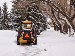Until Wednesday, May 11, Strathcona County residents can provide feedback on the county's performance for trail and pathway snow clearing at strathcona.ca/trailclearing or through Strathcona County Online Opinion Panel (SCOOP). Photo Supplied