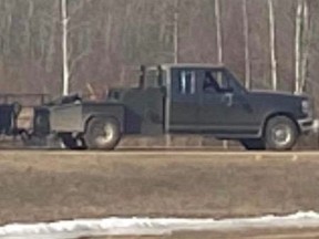 Photo of stolen truck. RCMP