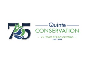 A logo made to commemorate Quinte Conservation's 75th anniversary. Submitted.