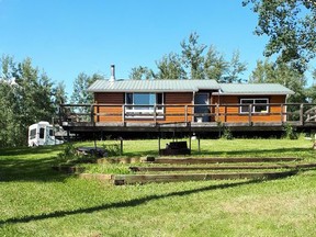 The Fort Saskatchewan Fish and Game Association is hosting a 50/50 raffle and cabin cleanup event this month. The local Association's cabin, pictured, is available for members to rent. Photo Supplied.
