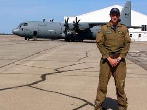 Capt. Brian Boyce of 436 Squadron in Trenton loves flying the Hercules. He has been flying the large aircraft since 2016.
PJ Wilson/The Nugget