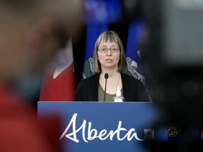 Alberta's Chief Medical Officer of Health Dr. Deena Hinshaw. David Bloom/Postmedia/File