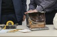 Contents from the 1994 Stony Plain time capsule are now on display at the Stony Plain and Parkland Pioneer Museum. Photo supplied by the Town of Stony Plain.