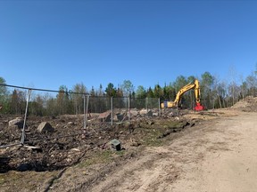 A subdivision of 22 homes is being constructed off McLean Road, which has caused frustration and anger among neighbours. They told The Nugget they weren't consulted and question whether the proper processes were followed. City spokesman Gord Young said the property received draft approval in 1990.